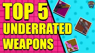 Top 5 Underrated Weapons YOU Need to Try! Destiny 2