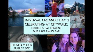 Universal Studios Orlando Day 2, Dinner at Emerils & Citywalk! | Elle & Mimi Florida Vlog 9!