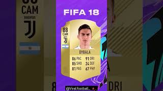 Paulo Dybala fifa Evolution 🔥2024#fifa24 #fut24 #fifa23 #fifa #football #shorts #skills #fyp#fypシ