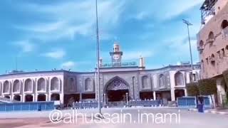 تصوير 🎥 بين الحرمين الشريفين. السلام عليك يا ابا عبد الله الحسين( عليه السلام)