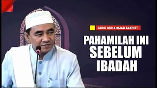 Ini adalah bagian penting dari SEMPURNANYA Ibadah dan Amal yang kita lakukan