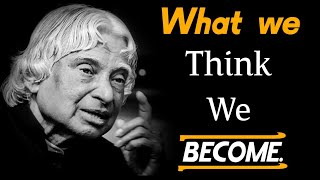 Best Motivational Quote Control Your Mind || Dr APJ Abdul Kalam Sir || Mind Quotes