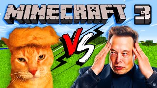 US Presidents WAR in Minecraft Elon Musk Edition 3