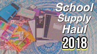 Back to school || Target School Supplies Haul 2018 (9th grade)