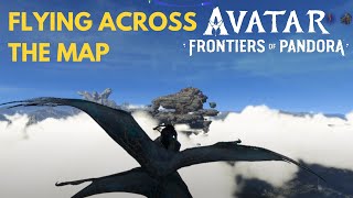 HOW BIG IS THE MAP in Avatar: Frontiers of Pandora? Fly Across the Map