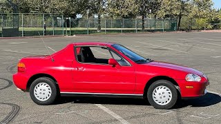 For Sale: 1993 Honda Civic del Sol 5-speed (original window sticker)