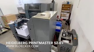 Heidelberg Printmaster PM 52 2+, year 2004 - for immediate sale