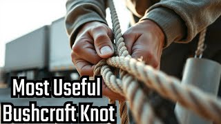 The Most Useful Knot You’ll Ever Learn - Truckers Hitch