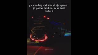 Story wa bus Sudiro Tungga Jaya RUBYA ||story wa 30Detik||