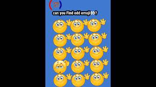 find odd emoji out👀?#emojichallenge #shortvideo #comedyvideos #quiz#shortsviral