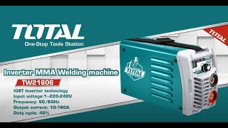 TOTAL Inverter MMA Welding Machine TW21606