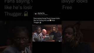 Fans Saying Young Thug’s Lawyer Looks Like He’s Losing The Case #shorts #viral