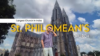 Largest Church in India | St Philomena's Cathedral Mysore | St Philomena's Church | Mysore (part-3)