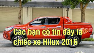 Toyota Hilux 3.0 số sàn, 2 cầu 2016 | Một chiếc xe như mới dù đã 6 tuổi