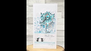 Floral Delight Card by Tracy Evans #aallandcreate