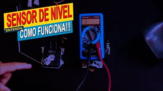 TESTE DO SENSOR DE NÍVEL (BÓIA) ENTENDA COMO FUNCIONA