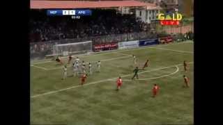 Amaizing freekick - Sabin Bal U-19 SAFF Championship 2015 Semifinal