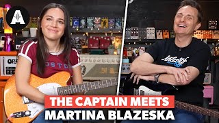 The Captain Meets Martina Blazeska!