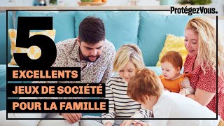 5 excellents jeux de société pour la famille