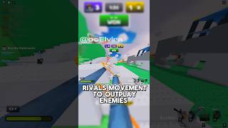 Using MOVEMENT in RIVALS to Outplay the Enemy #rivals #rivalsgame #fps #rivalsroblox #roblox