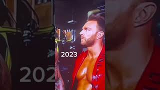 CM punk, Randy Orton, then versus now ￼