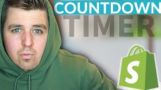 How To Add Countdown Timer To Your Shopify Store Without The App - 2022 Free