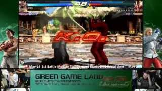 Tekken Tag 2 Battle Meister Sunchip (Bruce/Bryan/Dragunov) vs Akros (Nina/Steve) JiSang (Bob/Paul)