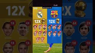 Real Madrid vs Barcelona