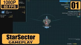 StarSector gameplay walkthrough Part 1 - Ship Captured