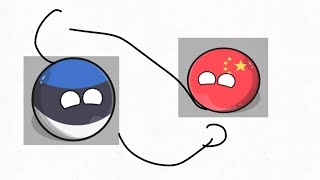 What if China and Estonia? Switched places?￼