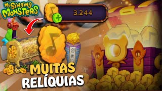 DICAS DE COMO CONSEGUIR MUITAS RELÍQUIAS FACILMENTE! (ATUALIZADO) | My Singing Monsters