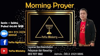 LIVE! MORNING PRAYER (DOA PAGI) / 01 JULI 2024 - Pk. 04.00 WIB