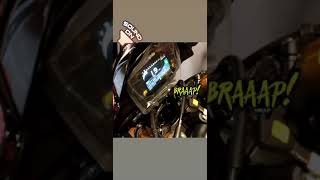 v4 exhaust sound braaaaap #shorts #aprilia #motorcycle