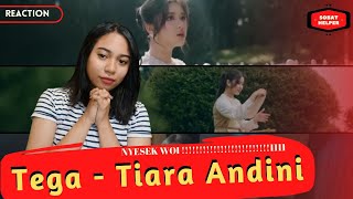 TEGA - TIARA ANDINI - REACTION - NYESEK!!