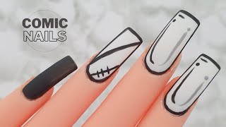 COMIC NAILS PASO A PASO | TENDENCIA | @XSnails