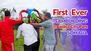 First Ever Teambuilding at Baidoa City Park Somalia | SOS Children's Villages Somalia Staff retreat