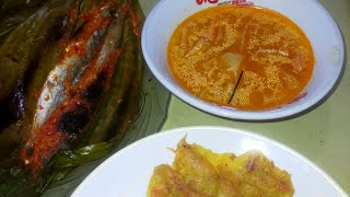 RUTINITAS MALAM.IKAN PEPES BLANAK PUEDES SAYUR LABU#kuliner #pepesikankembung #viralvideo #jajanan