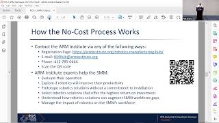 Update On ARM Institute Initiatives