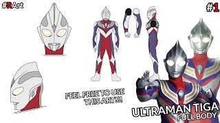 Ultraman Tiga Speedpaint By Riderthehenshin (RArt #1)