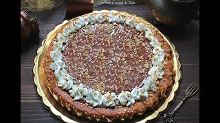 CROSTATA morbida alla crema di nocciole