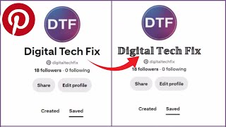 How to Change Pinterest Name Font Style Laptop/PC (2024)