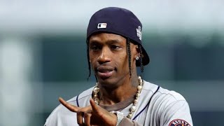 TRAVIS SCOTT GETS PITCHING TIPS ON OPENING DAY AT HIS NEW BASEBALL TRAINING  #travisscott travis