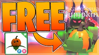 How to Get a FREE EVENT FLY RIDE PUMPKIN | 🎃 HALLOWEEN UPDATE Adopt Me Roblox