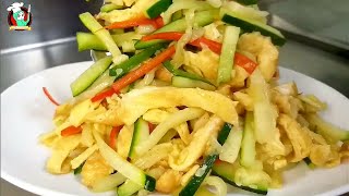 COBALAH RESEPNYA....!!! Resep tumis timun jepang ||zhuchini || ala taiwan