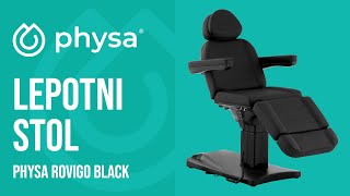 Lepotni stol Physa PHYSA ROVIGO BLACK | Predstavitev izdelka 10040476