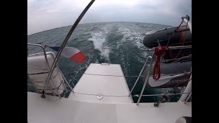 Sailing the Mistral on a Neel 45 Trimaran