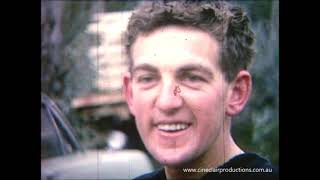 Early film of Sun Cycling Tour mid 1960s