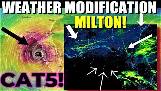 🤯 MAJOR Hurricane MILTON - WEATHER Modification! - CAT5 FLORIDA!