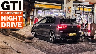 NEW VW Golf GTI Clubsport - POV Night Drive