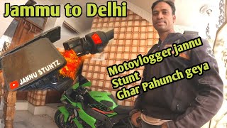 Jammu🛣️ to Delhi ( Panipath) | Motovlogger 😍 jannu 🏍️Ghar pahuch geya